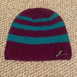 Holden Plum and Teal Knit Beanie